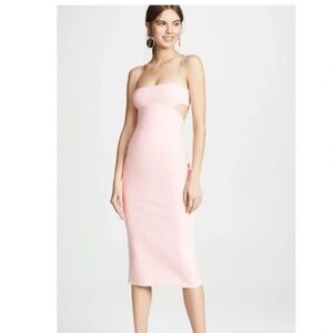 Bec and bridge pink dress